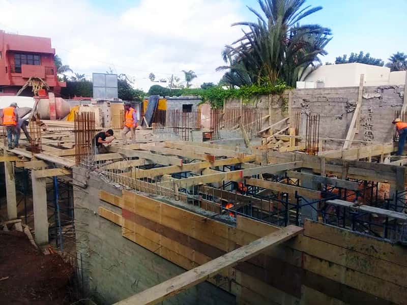 Chantier gros-oeuvre